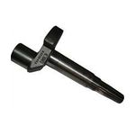 Eixo Virabrequim 25/30 Trava Elástica Com Porca Na Ponta 1039