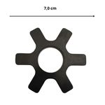 CRUZETA DE BORRACHA PARA ACOPLAMENTOS ARANHA