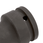 SOQUETE SEXTAVADO CURTO PARA CHAVE DE IMPACTO ENCAIXE 1" BOCA 21MM