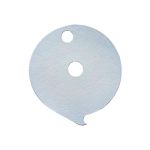 1 KG PAPEL FILTRANTE REDONDO 230MM P/ DIESEL APROX 37UN P/ KG