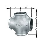 Cruzeta Galvanizada F.F.F.F. 3/8 708