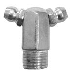 Graxeira 1/8 NPT 3/8 10mm Dupla Alimentação PACOTE COM 10
