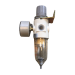 FILTRO DE AR COMPRIMIDO 1/4" COM REGULADOR E MANOMETRO