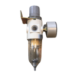 FILTRO DE AR COMPRIMIDO 1/4" COM REGULADOR E MANOMETRO