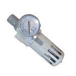 FILTRO DE AR COMPRIMIDO 1/2" COM REGULADOR E MANOMETRO