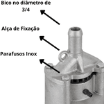 BOMBA SUBMERSA VIBRATORIA ECCO SAPO 3/4 - 220V