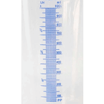 JARRA GRADUADA BREMEN 2163 EM POLIETILENO 1 LITRO ESCALA 100 EM 100ML