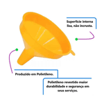 FUNIL RETO USO GERAL EM POLIETILENO 100MM BREMEN 2116