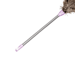 ESPANADOR DE PENA DE AVESTRUZ CABO DE 40 CM