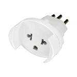 ADAPTADOR TOMADA UNIVERSAL 2P+T 10A 250V CZ