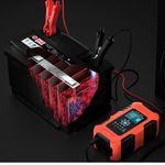 CARREGADOR DE BATERIA BIVOLT CARGA LENTA 10A/12V OU 5A/24V 