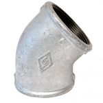 Cotovelo 45º Galvanizado 1´´ 