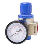 Regulador de Pressão do Ar Com Manômetro - Rosca 1/2 BER4000
