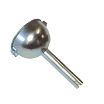 FUNIL RETO LONGO PARA DESCARGA DE TANQUE AÇO ZINCADO LUBEFER LUB-65B