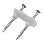 Grampo Miguelão 2 Pregos Comuns - Pacote com 15 peças 23388