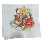 Pano de Prato 40x65 Estampado Com Viés P05.005