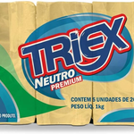 SABAO EM BARRA TRIEX NEUTRO 180G PACOTE COM 5 UNIDADES