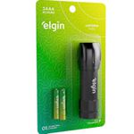 LANTERNA DE BOLSO ELGIN COM 3 PILHAS ALCALINAS
