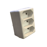 ADAPTADOR TOMADA T 3 SAIDAS - 2 POLOS