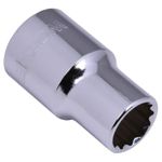 SOQUETE ESTRIADO WORKER 401579 ENCAIXE 1/2 CROMO VANADIUM 11MM