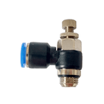 CONEXAO PNEUMATICA DE ENGATE RAPIDO REGULADOR DE FLUXO TUBO 04 X 1/4 BSP