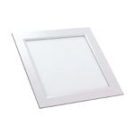 PAINEL LED SLIM DE EMBUTIR 03W 3500K BRANCO QUENTE QUADRADO 8,5X8,5CM