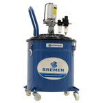 PROPULSORA PNEUMATICA P/ GRAXA BREMEN 9166 30KG MOVEL C/ ACESSORIOS
