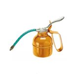 ALMOTOLIA DE ÓLEO METALICA COM BICO FLEXIVEL 300ML