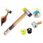 MARTELO COM BORDAS PLASTICAS INTERCAMBIAVEIS 35MM