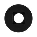 SOQUETE SEXTAVADO CURTO PARA CHAVE DE IMPACTO ENCAIXE 1/2