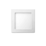 LUMINARIA LED ELGIN EMBUTIR QUADRADA 24W 4000K BRANCO QUENTE 28X28CM