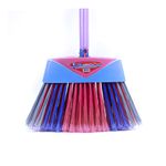 VASSOURA LATINA FUN 21 X 5 X 12,5CM+CABO 1,20M CERDAS PLUMADAS