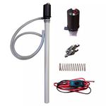 BOMBA P/ TRANSFERENCIA DE DIESEL 12V 20L/M MANG DE 2,5M C/ FILTRO TELA