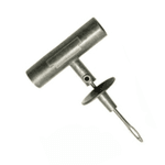 AGULHA 4MM COM CABO FERRAMENTA P/ REPARO CONSERTO DE PNEU DE CARRO