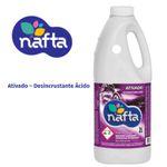 ATIVADO NAFTA LAVA AUTO DESENCRUSTANTE ÁCIDO 2 LITROS