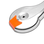 CALOTA DE RODOAR LISA COM REFLETIVO LADO ESQUERDO