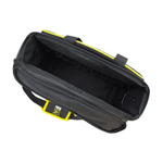 BOLSA PARA FERRAMENTAS EM LONA COM 30 BOLSOS PRETO E AMARELO 9RI