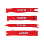 JOGO DE ESPATULAS EM NYLON COM 4 PEÇAS