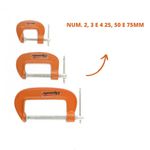 JOGO COM 3 GRAMPOS DE FIXACAO TIPO 