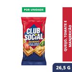 BISCOITO BOLACHA CLUB SOCIAL RECHEADO QUE TOM 26,5 GRAMAS