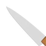 FACA PEIXEIRA LAMINA 8 POLEGADAS EM ACO CARBONO