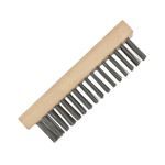 ESCOVA DE AÇO MANUAL EM AÇO CARBONO 5 FILEIRAS SEM CABO