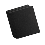 10 FOLHAS DE LIXA P/ METAIS COSTADO DE TECIDO GRÃO 40