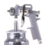 PISTOLA DE PINTURA TANQUE BAIXO 1000ML C/ BICOS 1,2, 1,5 E 1,8MM
