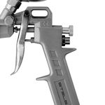 PISTOLA DE PINTURA TANQUE ALTO 1000ML COM BICOS 1,2, 1,5 E 1,8MM