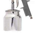 PISTOLA DE PINTURA TANQUE BAIXO 750ML C/ BICOS 1,2, 1,5 E 1,8MM