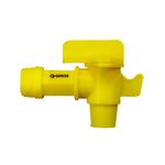 TORNEIRA P/ TAMBOR 200 LITROS EM POLIETILENO GROZ ROSCA 3/4