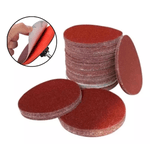 10 DISCOS DE LIXA 115MM C/ VELCRO GRAO 24