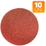 10 DISCOS DE LIXA 115MM C/ VELCRO GRAO 60