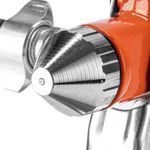 PISTOLA DE PINTURA TANQUE ALTO 100ML BICO DE 0,5MM GRAVIDADE ROSCA 1/4